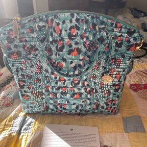 Brahmin Large Duxbury 3 piece set in Frisky